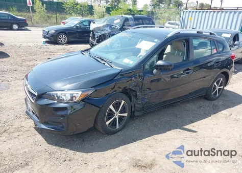 2019 Subaru Impreza 2.0I Premium z USA, uszkodzony, nr VIN 4S3GTAC67K3701521